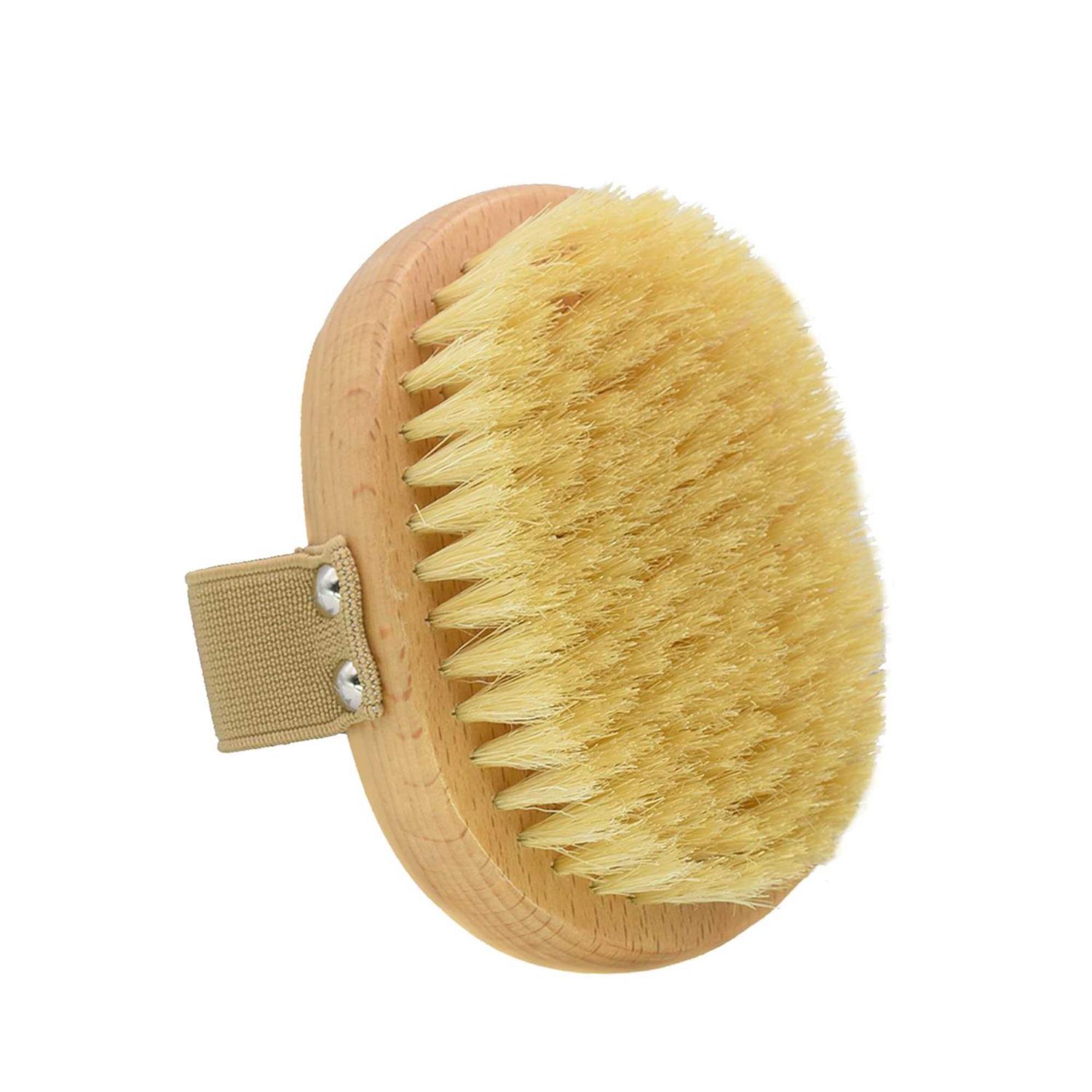 Alternative view of casidoxi soft bristle dog brush for short haired cats dogs with elastic band