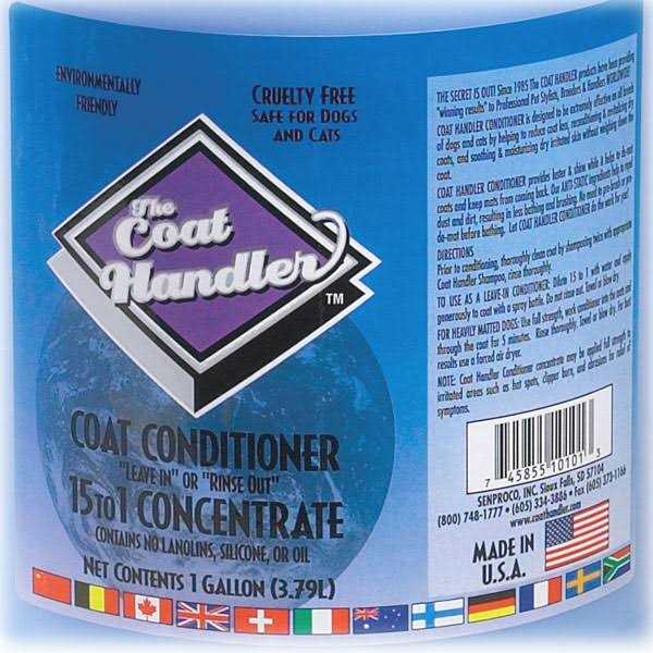 Alternative view of The Coat Handler All-Purpose Coat Dog Conditioner, 1 Gallon