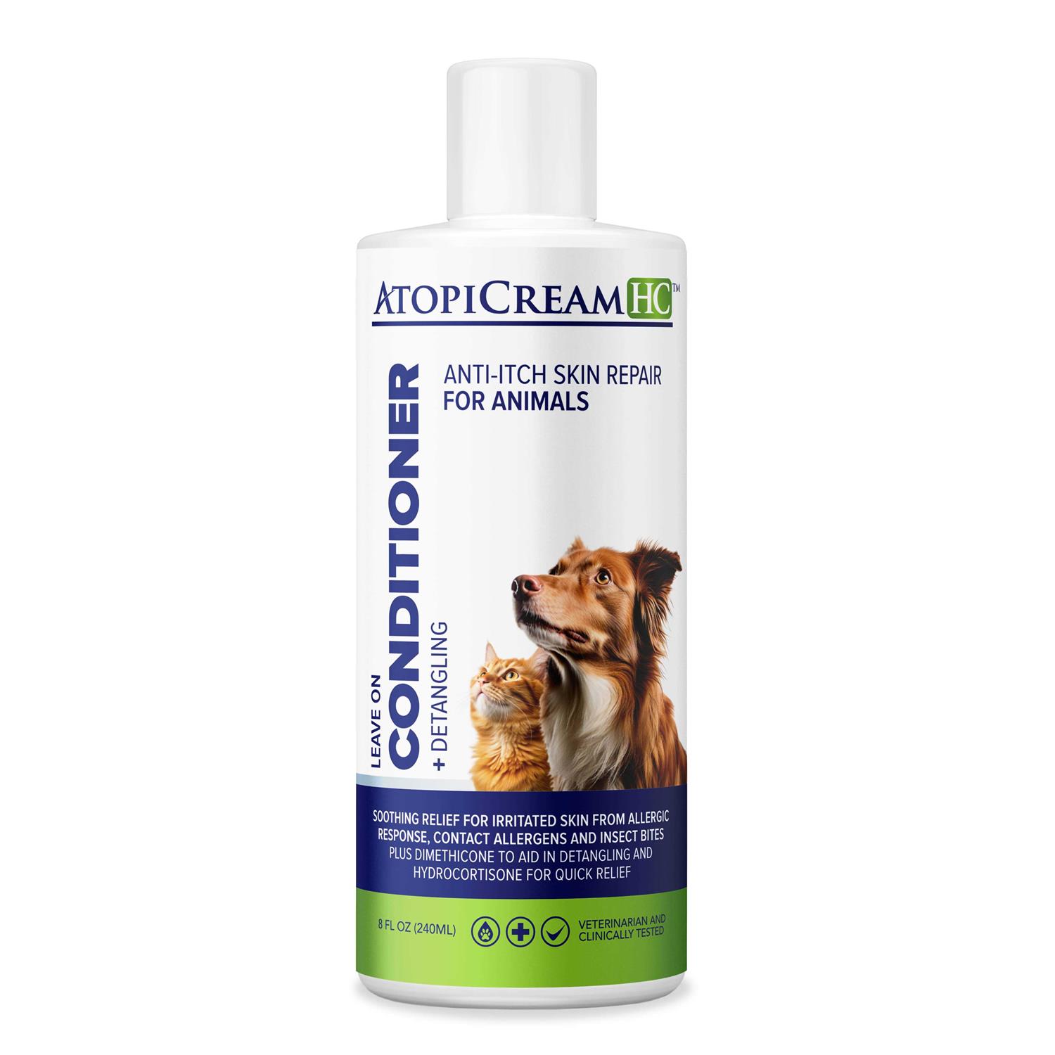 AtopiCream HC Leave-On Lotion/Conditioner for Animals