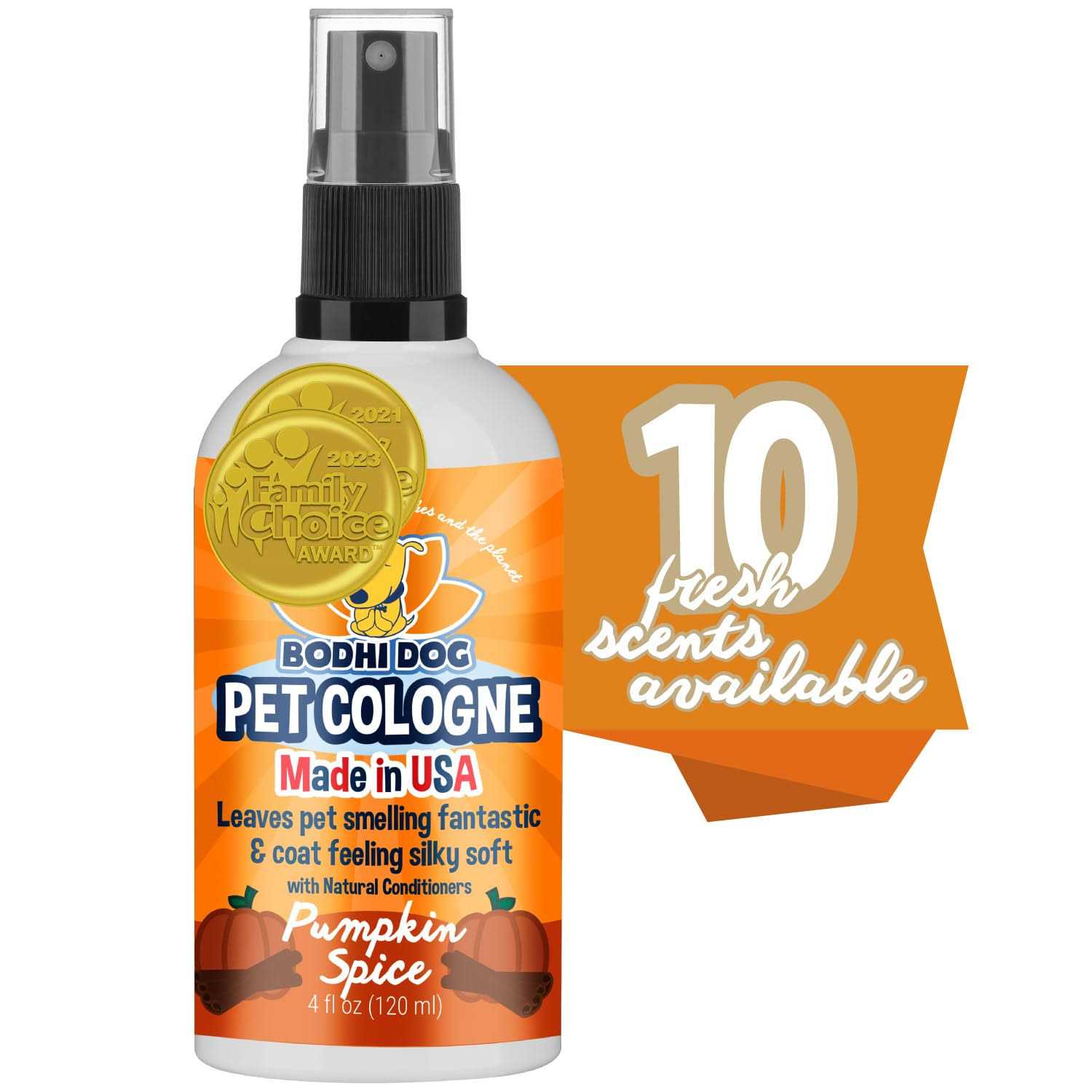 Bodhi Dog Natural Pet Cologne Premium Scented Perfume Body Spray for Dogs and Cats