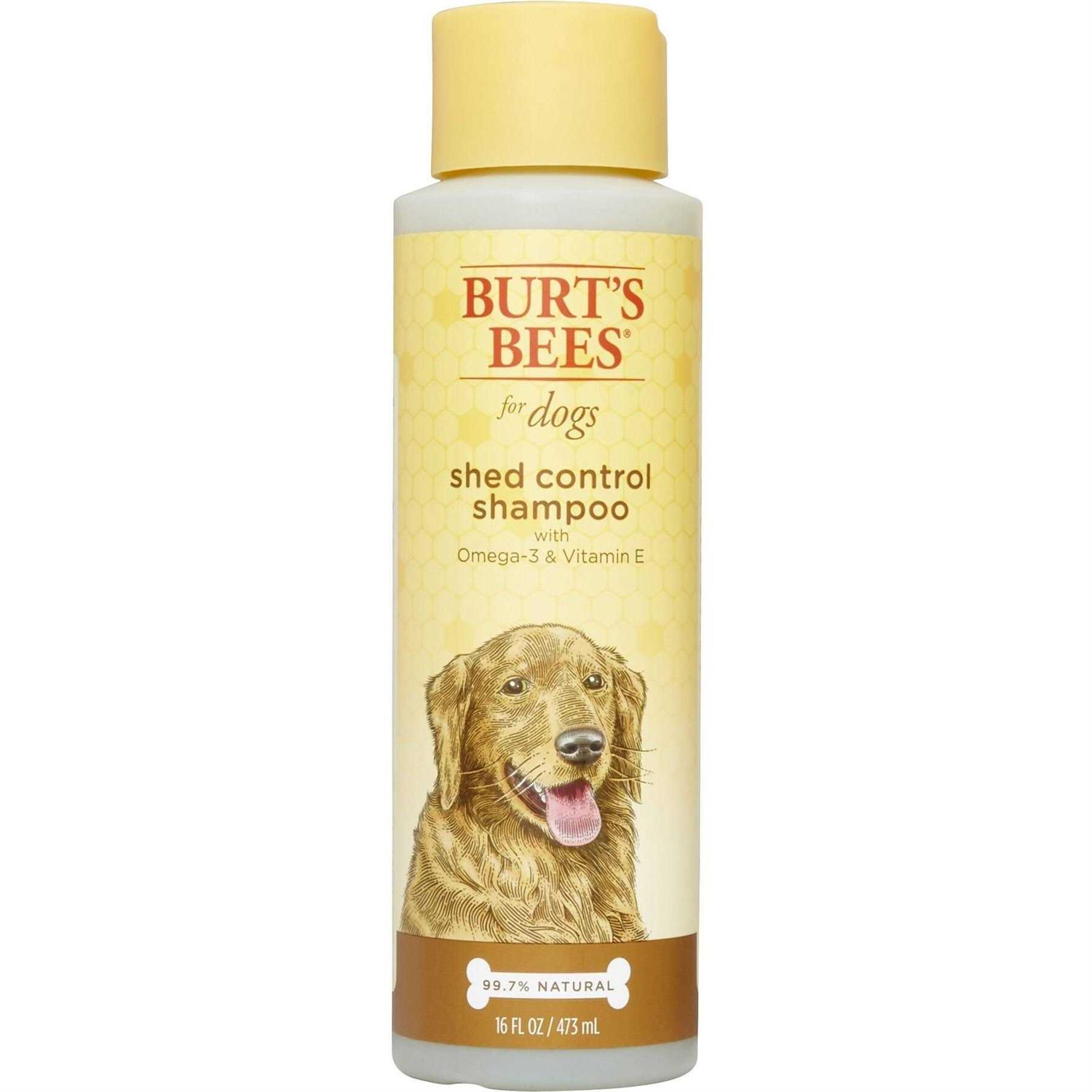 Burt's Bees Shed Control Shampoo for Dogs with Omega-3 & Vitamin E