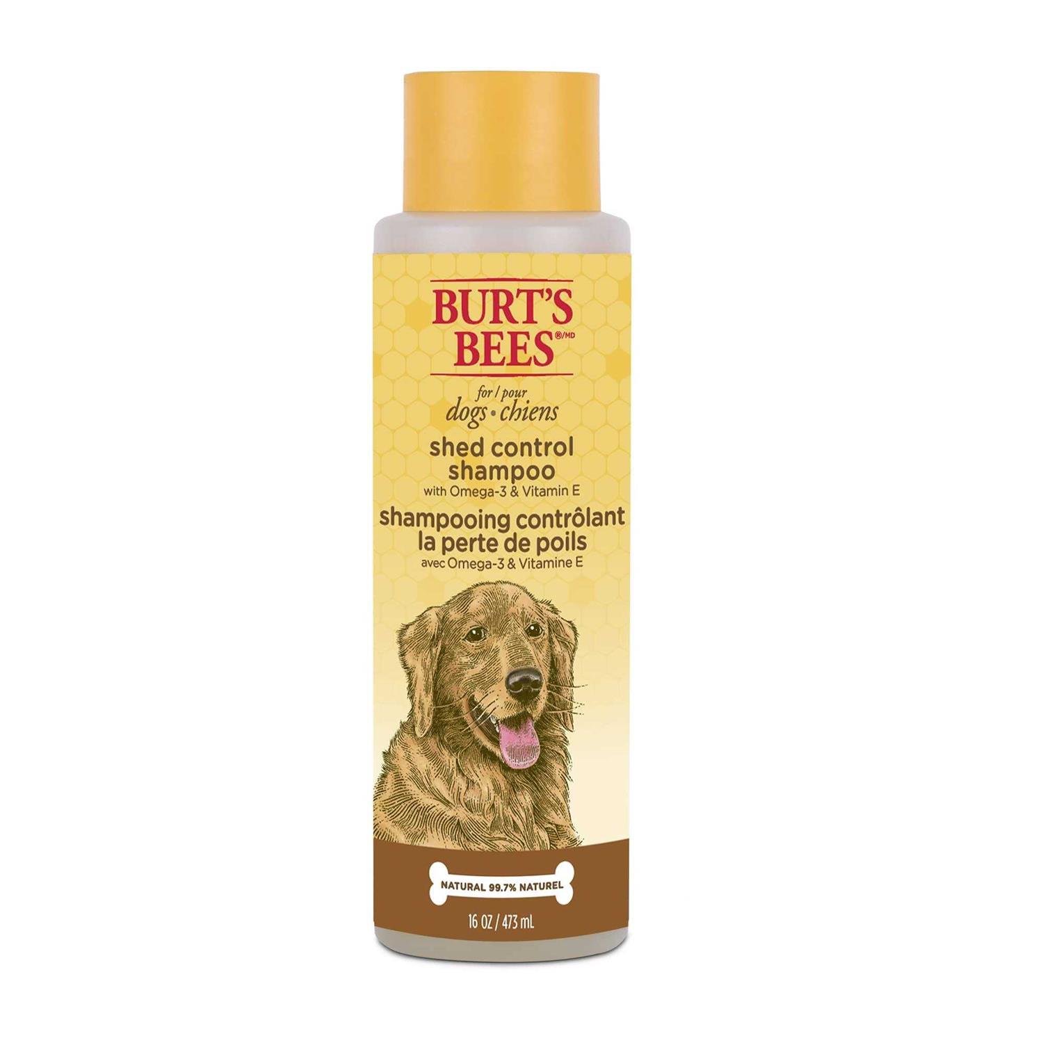 Burt's Bees Shed Control Shampoo for Dogs with Omega-3 & Vitamin E