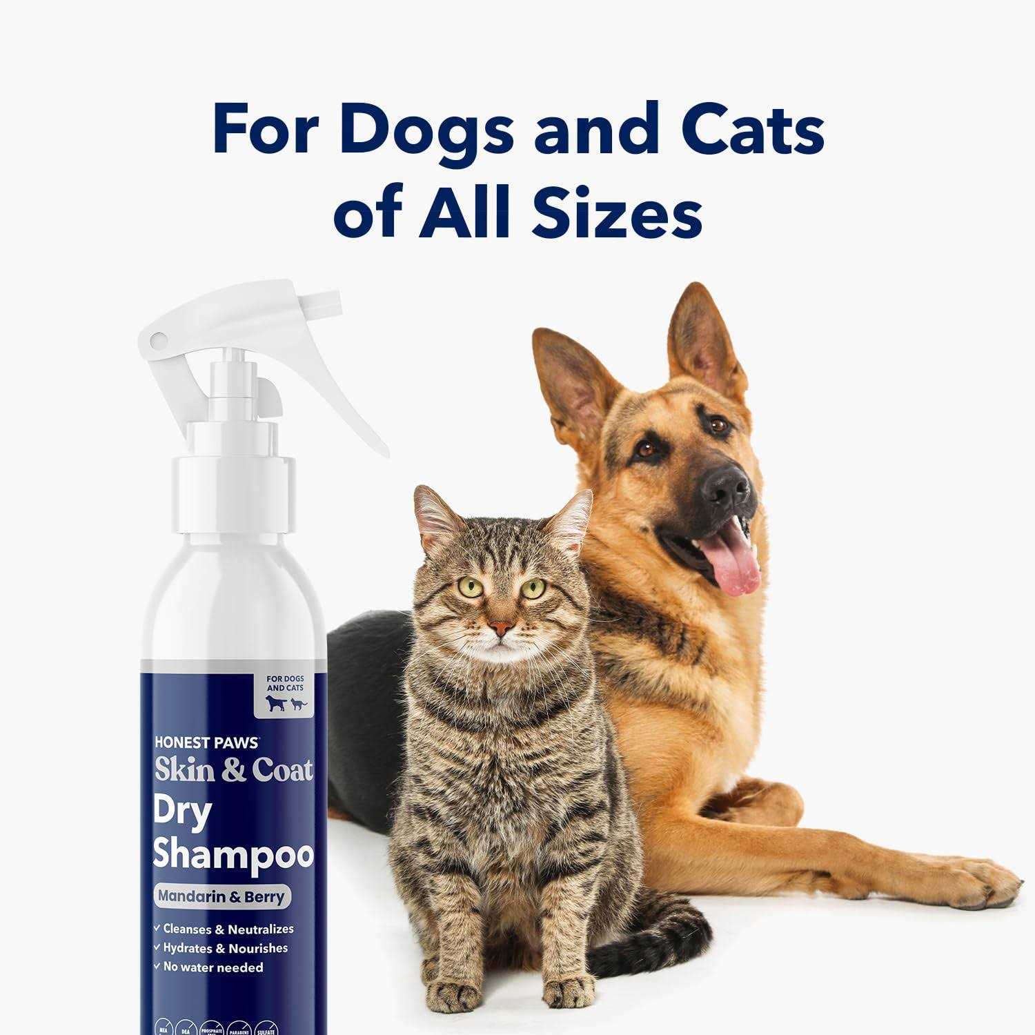 Alternative view of Honest Paws Dog Dry Shampoo Waterless No Rinse Foaming Formula Reducing Itch Cleanse Hydrate Nourish Dry Skin