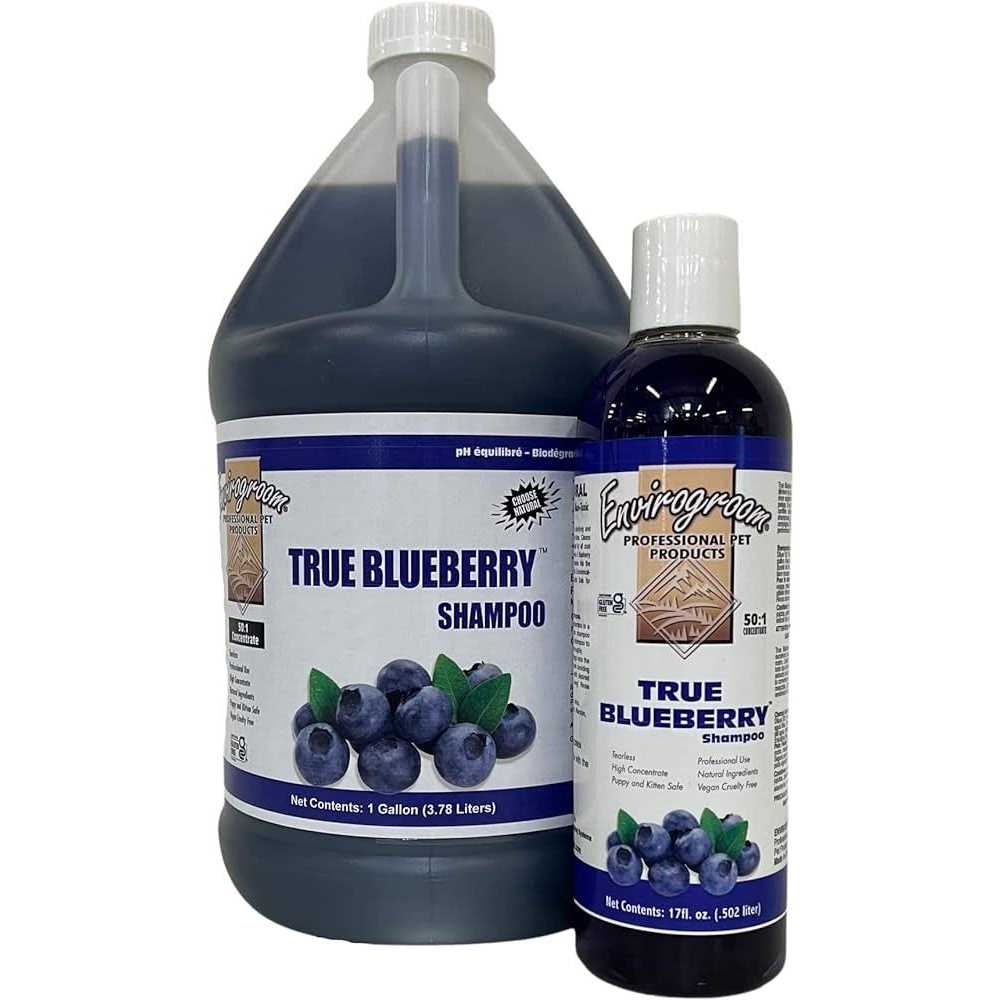 Alternative view of Envirogroom True Blueberry Dog Cat Horse & Small Pet Shampoo 50:1