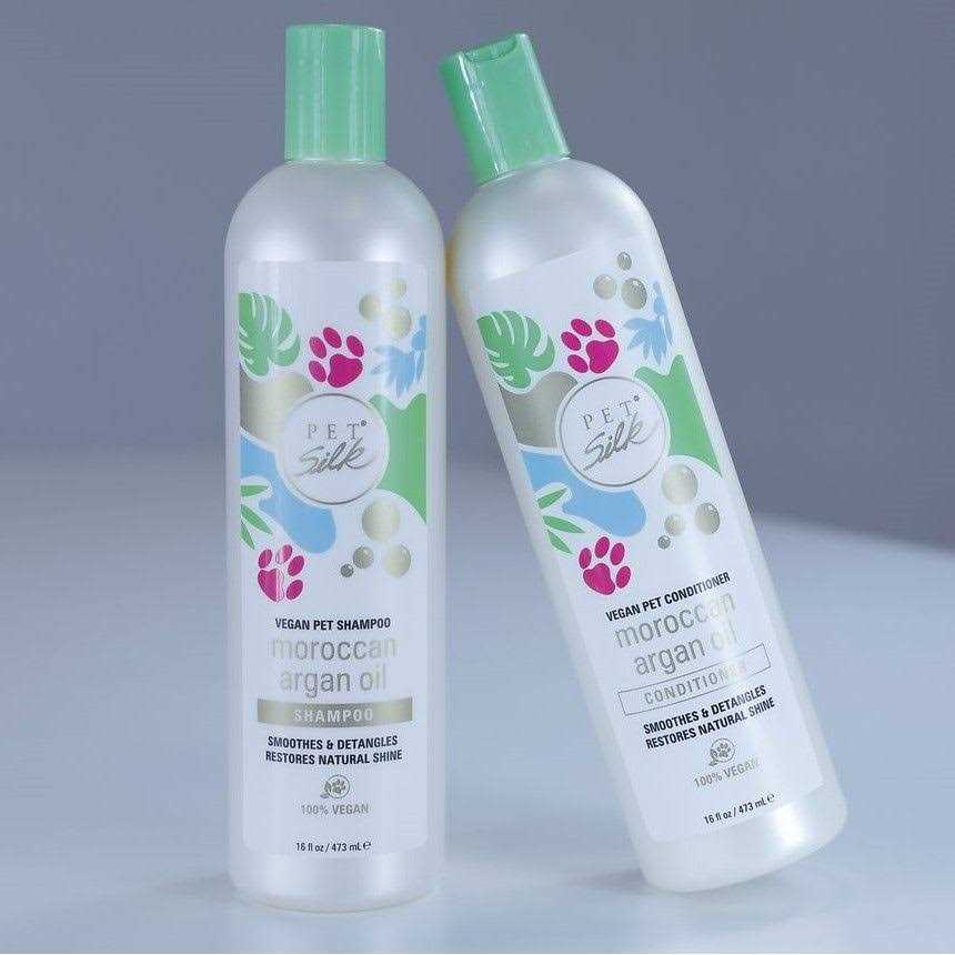 Alternative view of Pet Silk Vegan Moroccan Argan Oil Dog & Cat Shampoo & Conditioner Kit