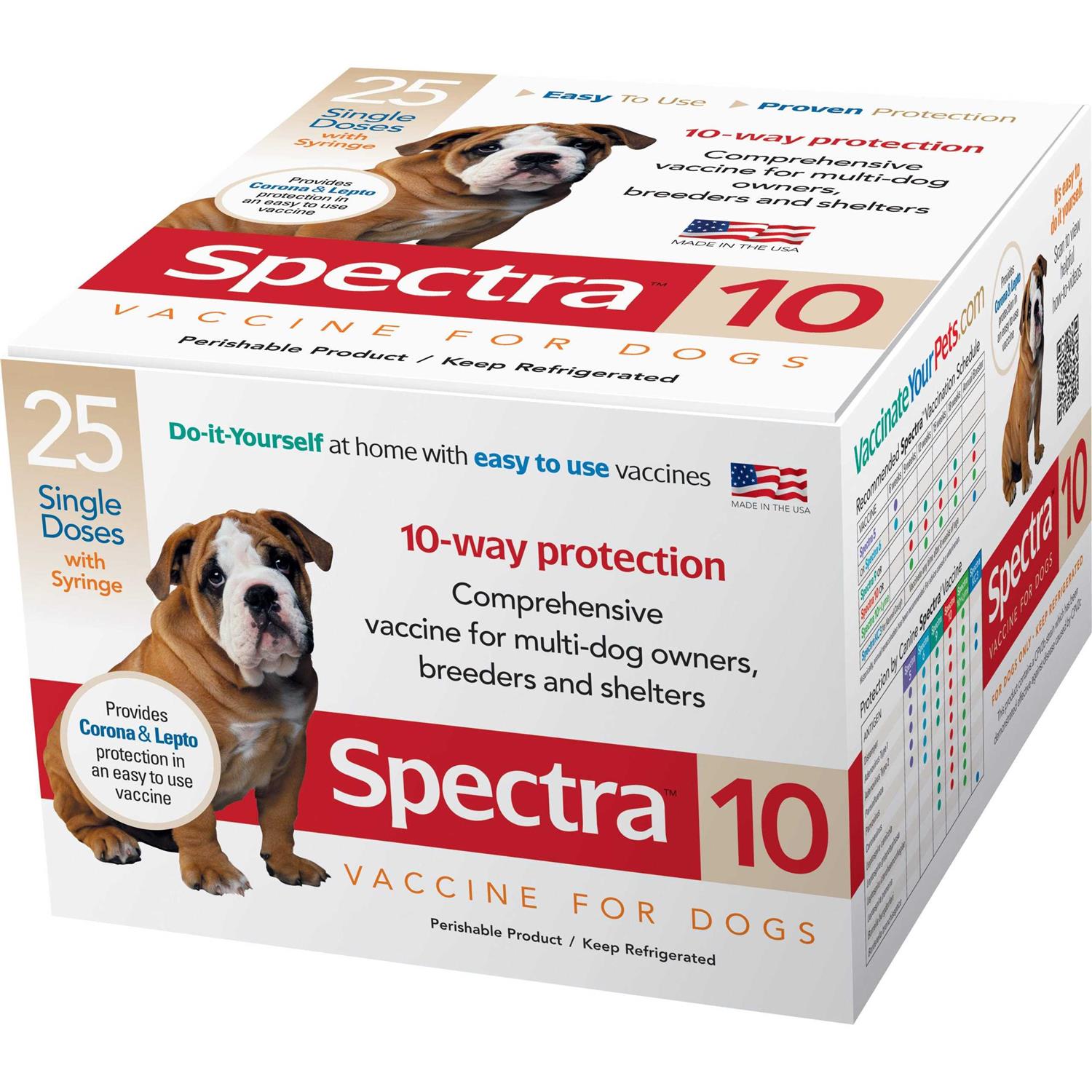 Alternative view of Canine Spectra 10 Dog Vaccine