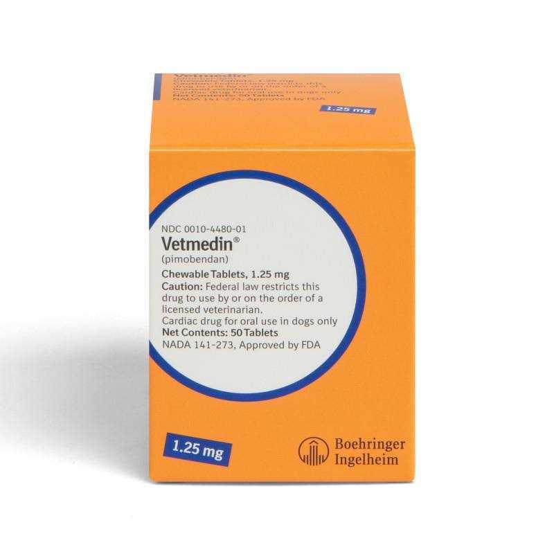 Vetmedin Chewable Tablets 1.25mg