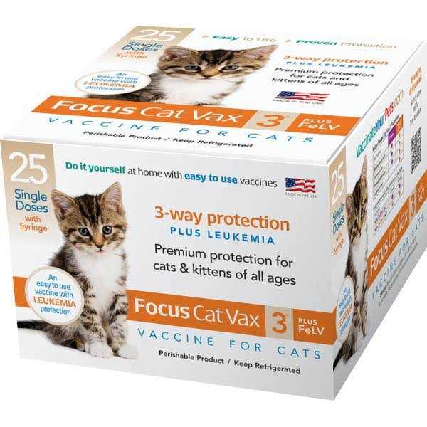 Alternative view of Spectra Focus Cat Vax 3 Plus FeLV