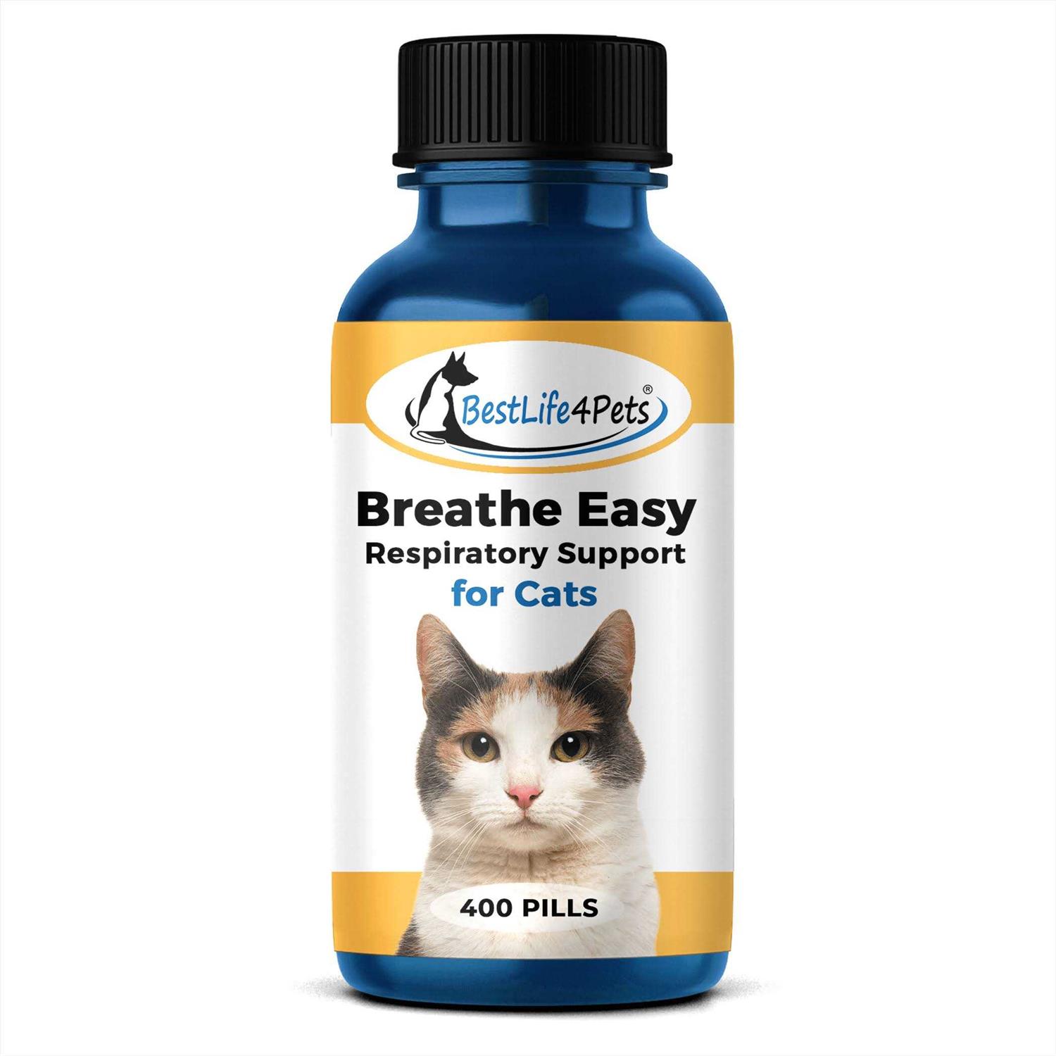 BestLife4Pets Breathe Easy for Cat Improve Your Cats Respiratory Systems and Breathing