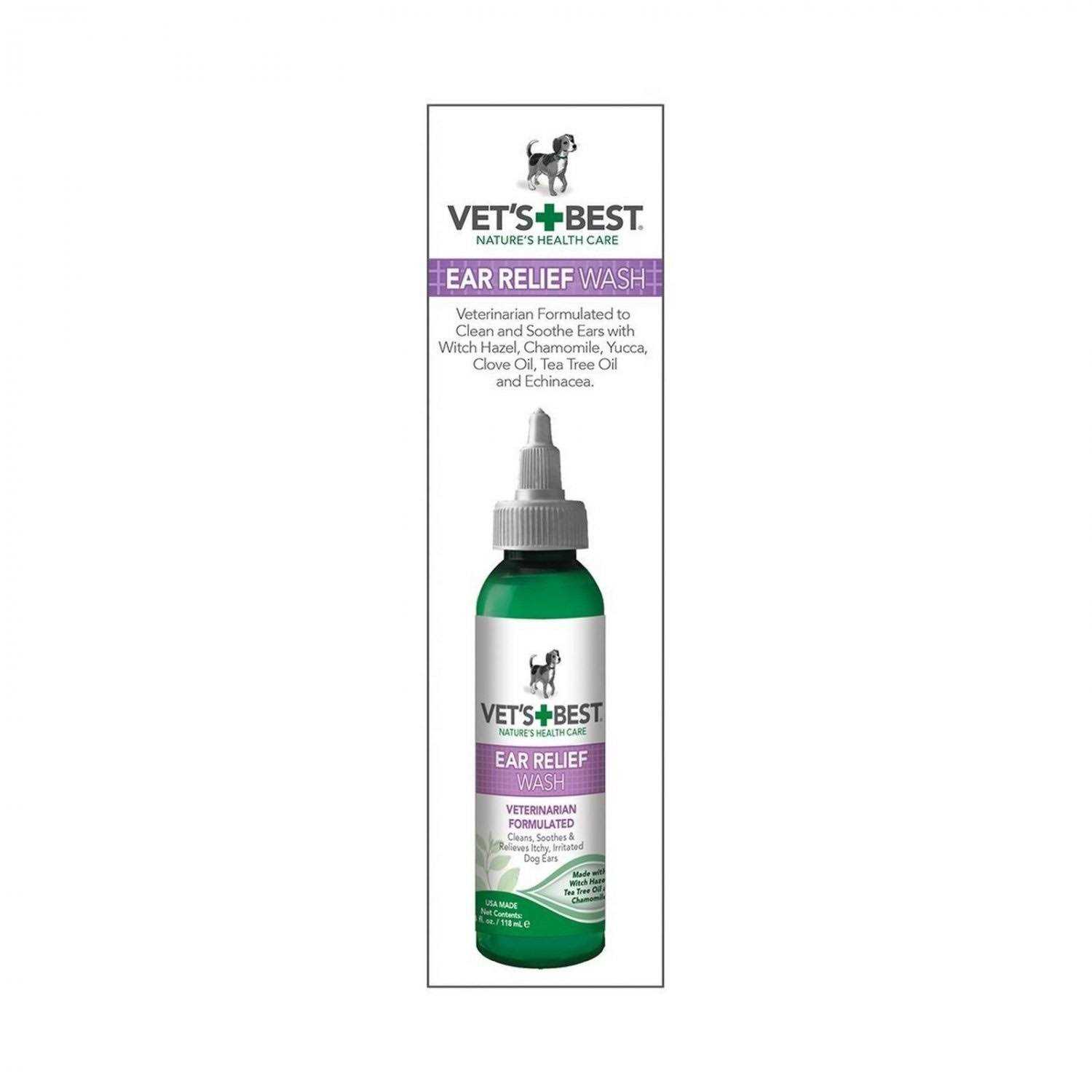 Alternative view of Vet's Best Ear Relief Wash and Dry
