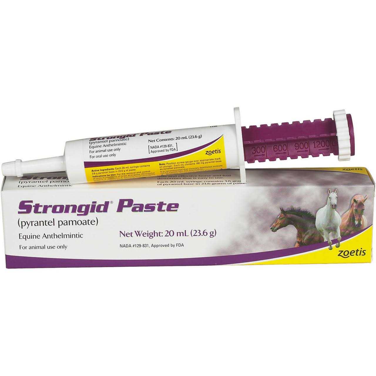 Alternative view of Strongid Paste