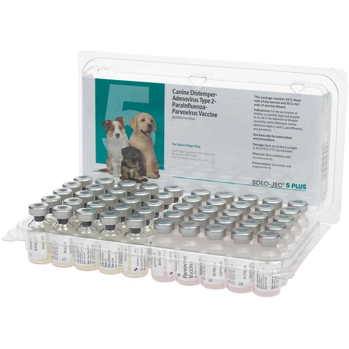 Boehringer Ingelheim Solo-Jec 5 Vaccine for Dogs