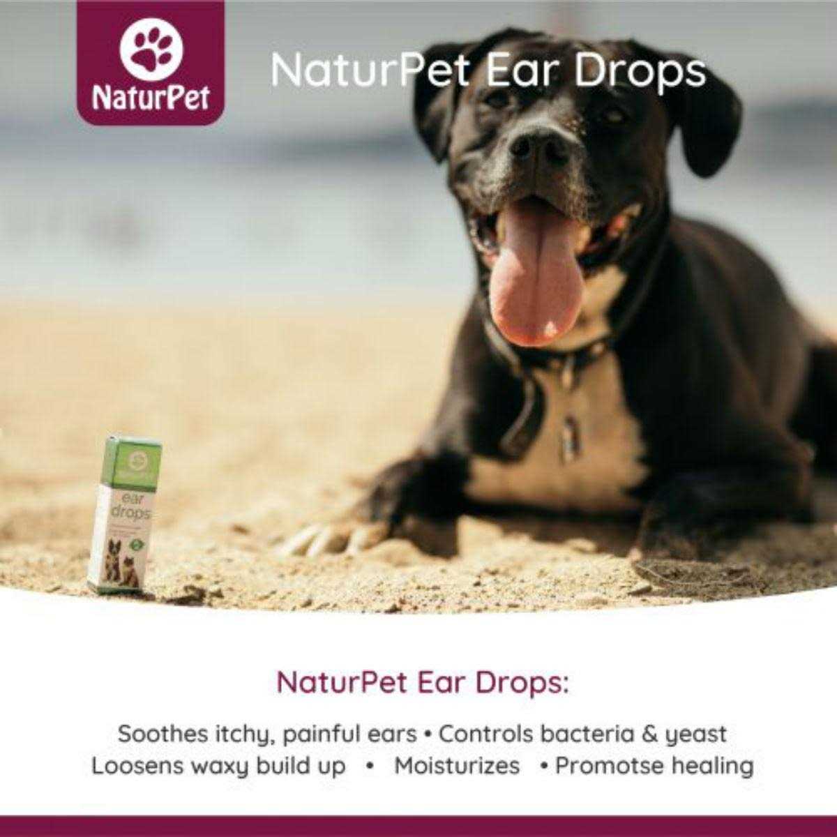 Alternative view of NaturPet Ear Drops for Dogs and Cats