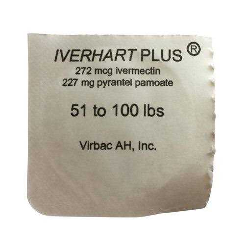 Alternative view of Iverhart Plus Flavored Chewables for Dogs 51-100 lbs