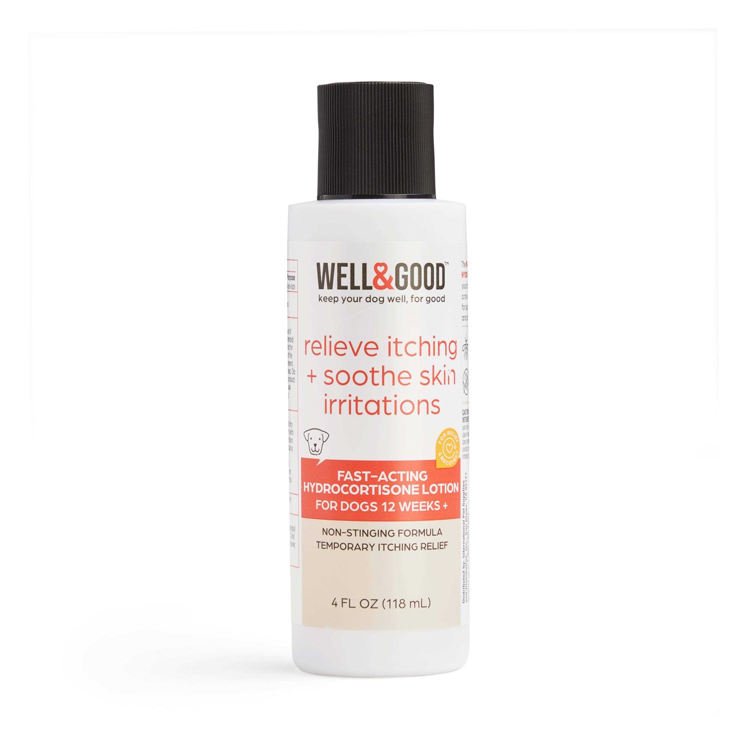 Well & Good Hydrocortisone Dog Lotion