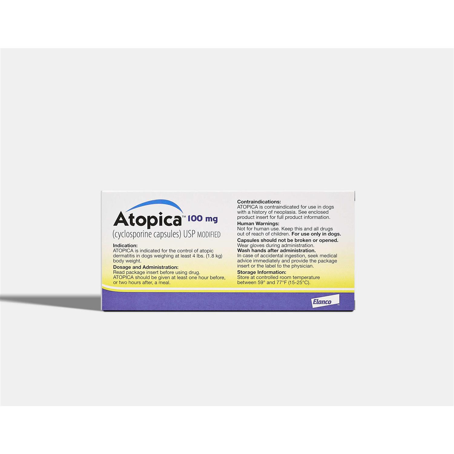 Alternative view of Atopica Capsules for Dogs