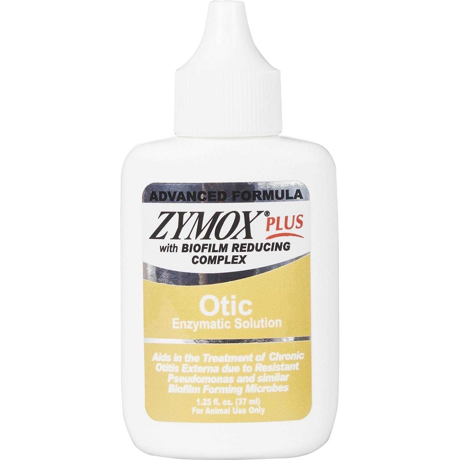 Zymox Plus Otic Advanced Formula Enzymatic Ear Solution 1.25oz