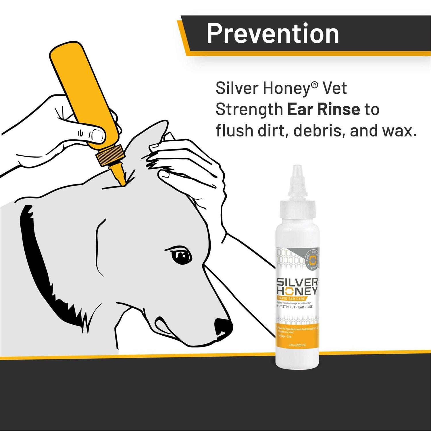 Alternative view of Silver Honey Rapid Ear Care Vet Strength Ear Rinse