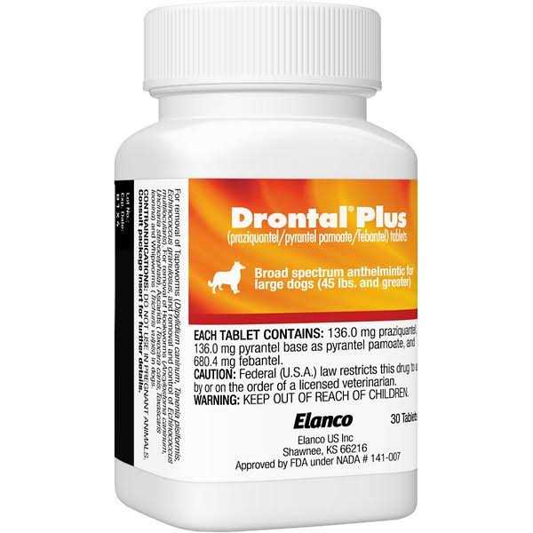 Alternative view of Drontal Plus for Dogs 45+ lbs