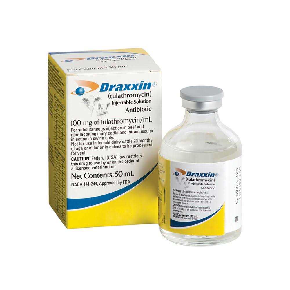 Draxxin - 50 mL, 100 250 500 ml | PetSmart
