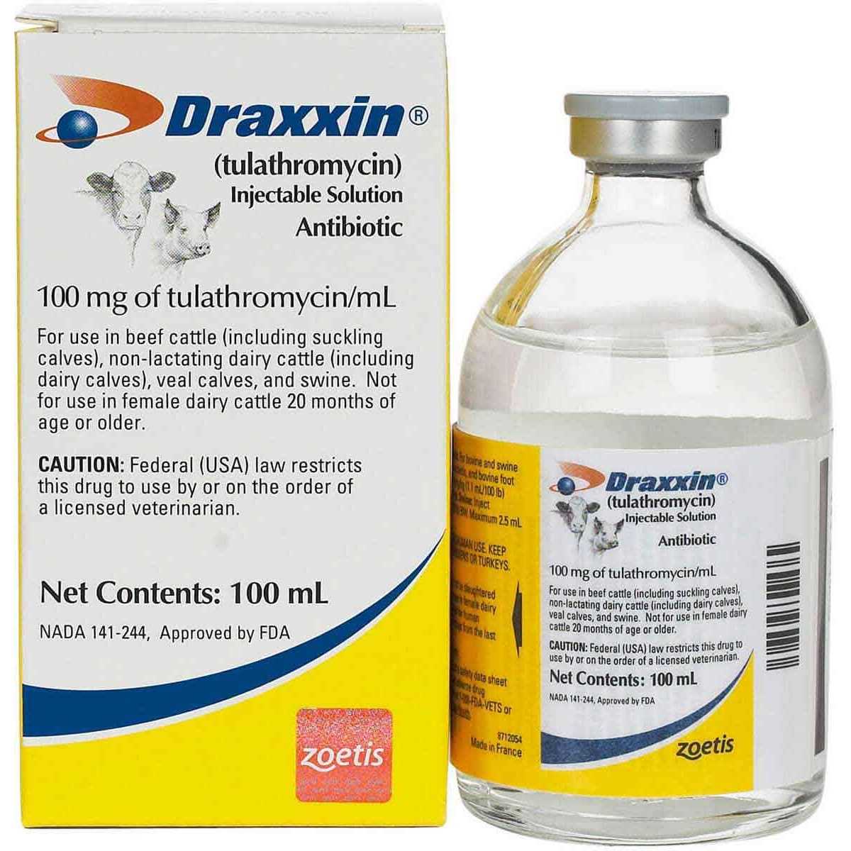 Draxxin - 50 mL, 100 250 500 ml | PetSmart