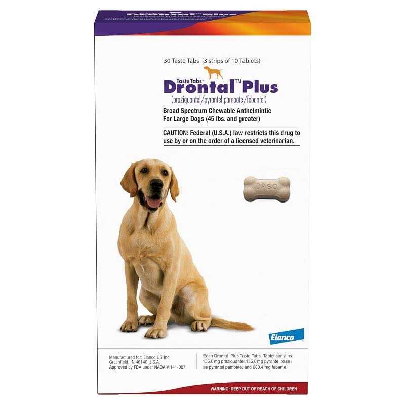 Alternative view of Drontal Plus Taste Tab