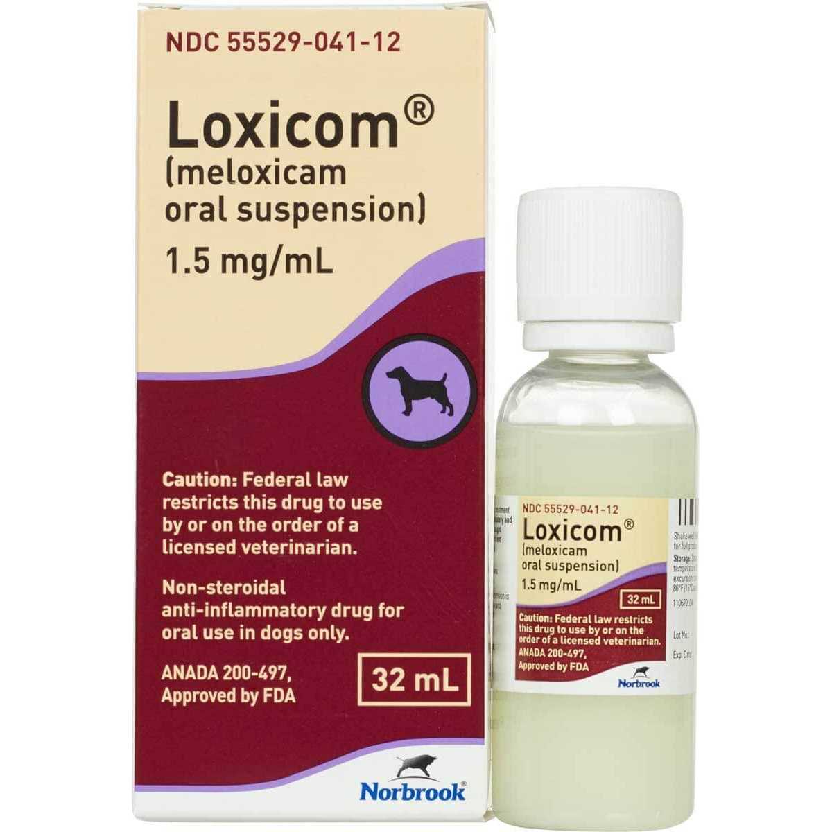 Loxicom Meloxicam for Dogs by Norbrook