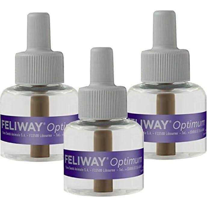 Alternative view of Feliway Optimum Enhanced Calming Pheromone 30 Day Cat Diffuser Refill