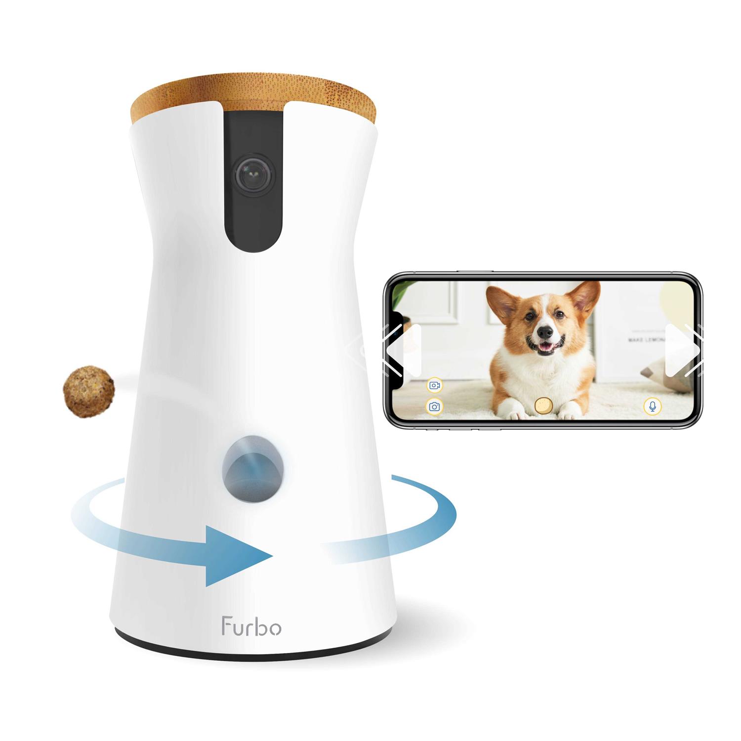 Furbo 360° Dog Camera Rotating 360° View Wide-Angle Pet Camera FURBO3