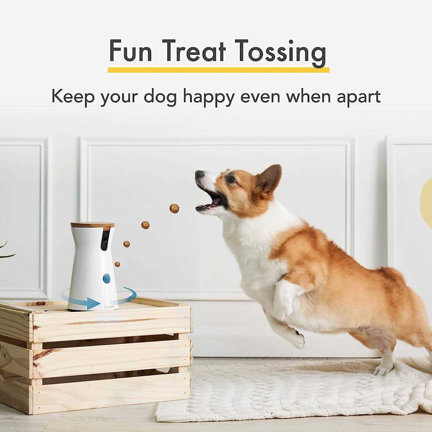 Alternative view of Furbo 360° Dog Camera Rotating 360° View Wide-Angle Pet Camera FURBO3