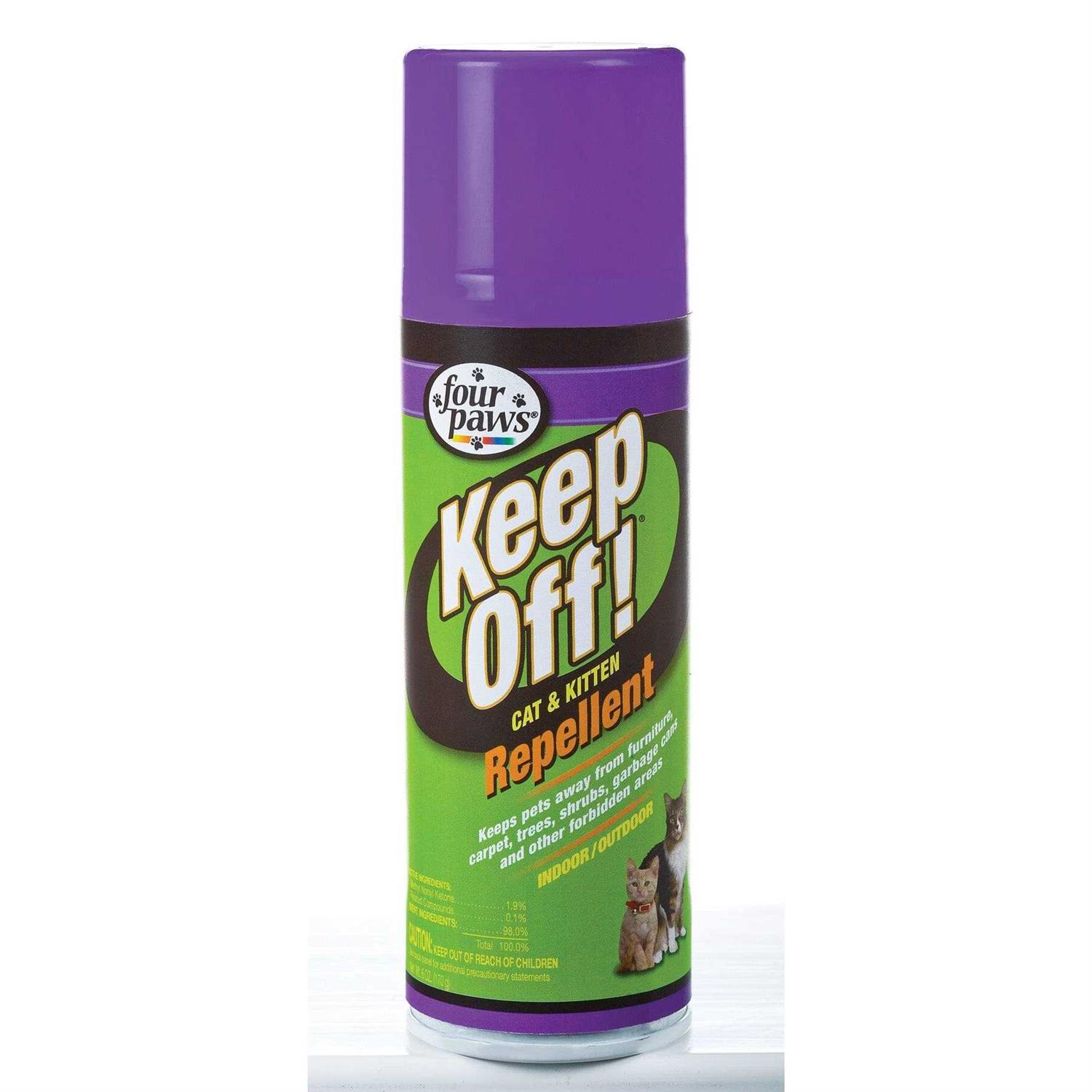 Four Paws Keep Indoor & Outdoor Cat Repellent