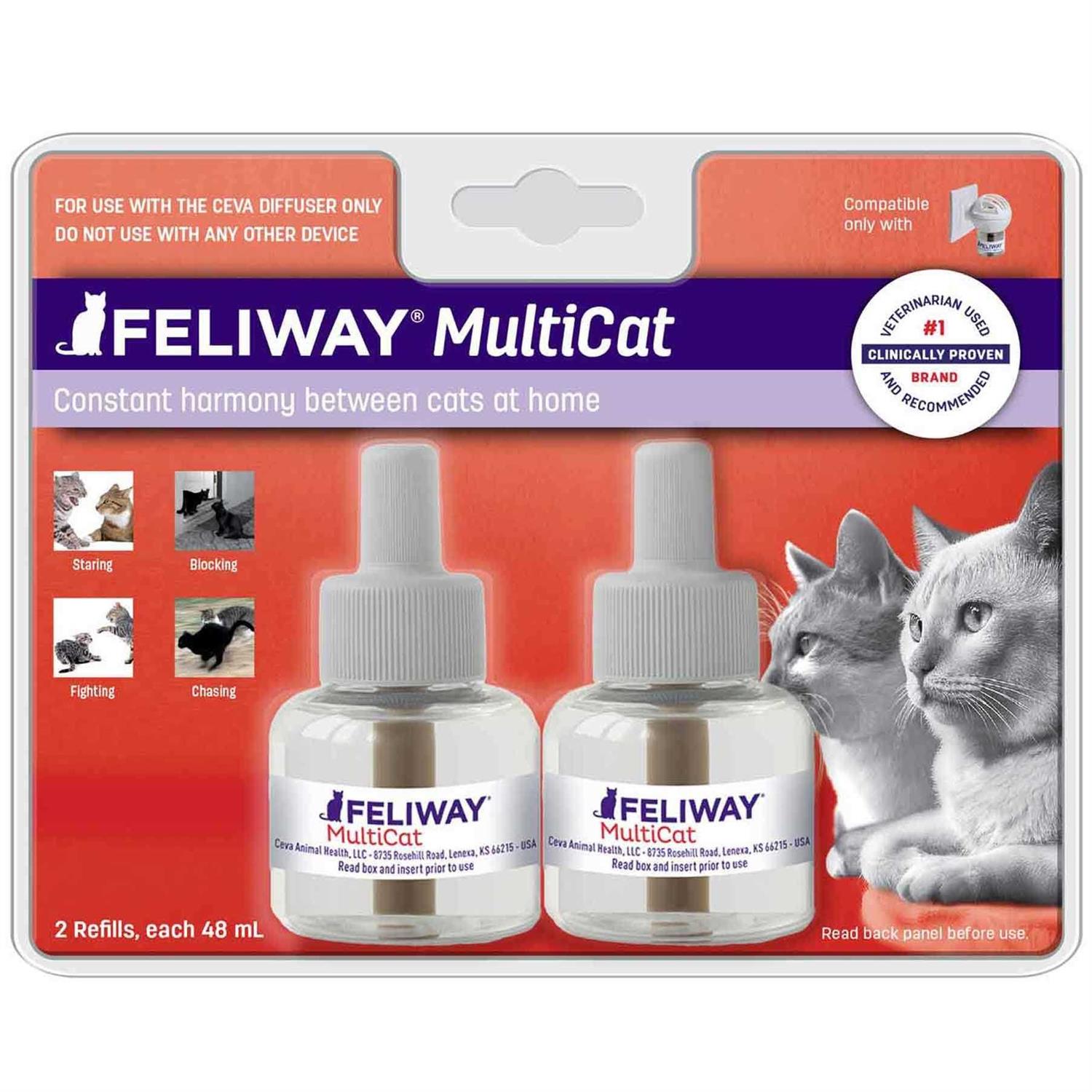 Alternative view of Feliway MultiCat Diffuser Refill