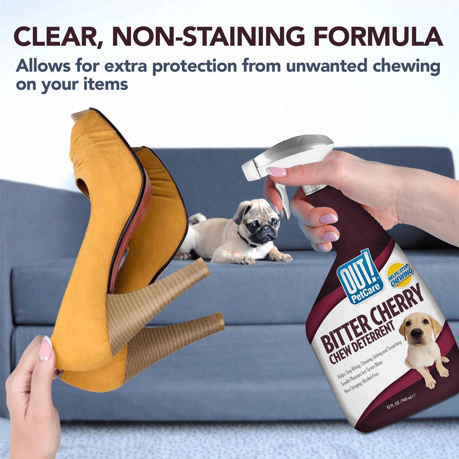 Alternative view of Out! PetCare Bitter Cherry Dog Chew Deterrent, Discourages Licking and Chewing