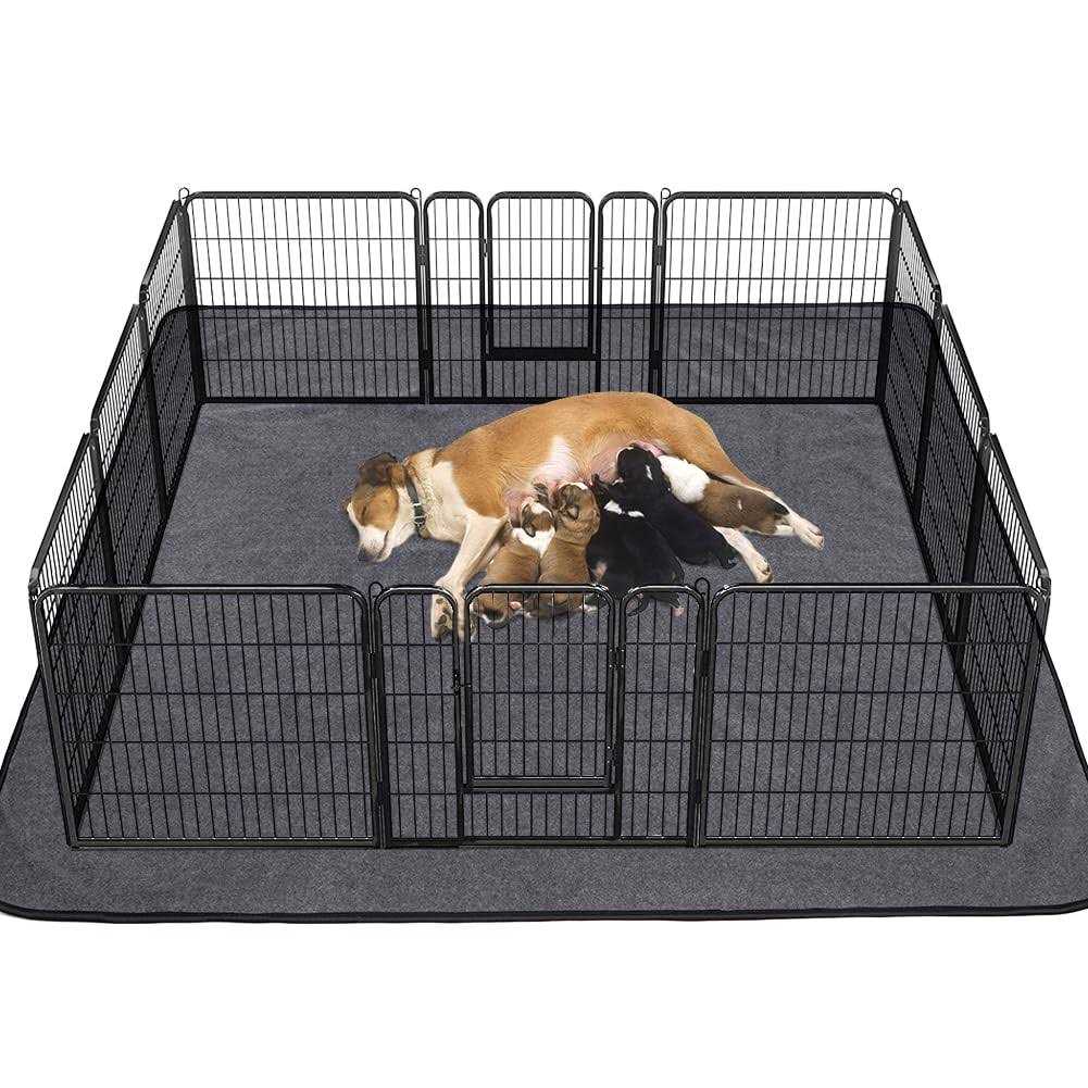 ULIGOTA Washable Pee Pads for Dogs 65x45/72x72 Extra Large Reusable Pee Pads Waterproof Pet Mat