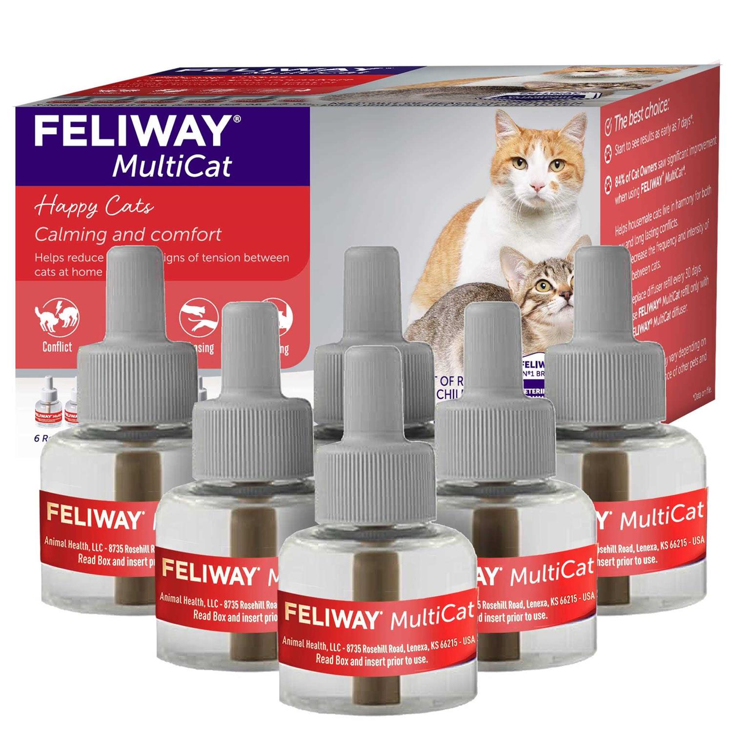 Feliway Multicat 3-Pack Refill