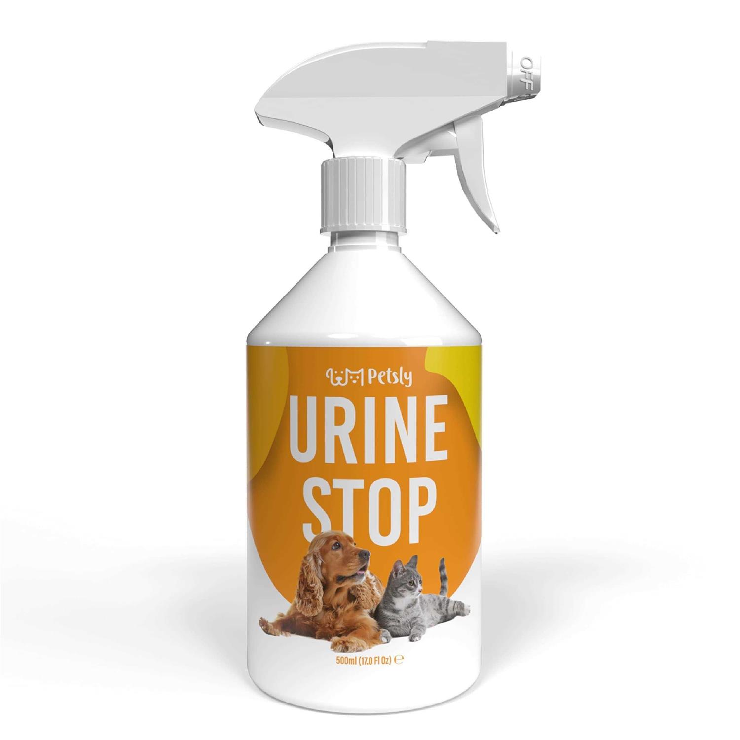 Petsly Anti cat & Dog Urine Spray 17 Fl Oz No More Marking Spray for Dogs & cats