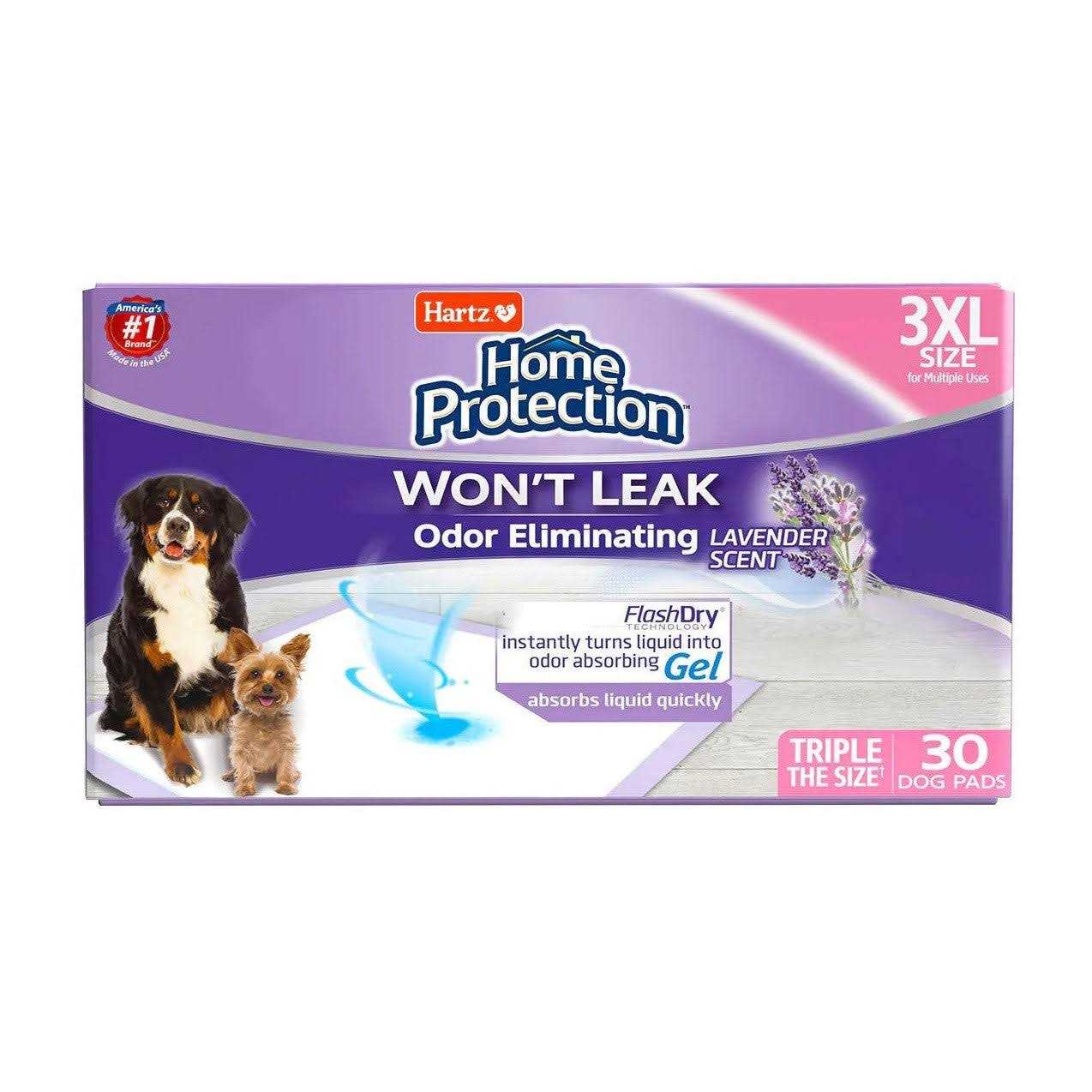 Alternative view of Hartz Home Protection Lavender Scent Odor Eliminating Dog Pads