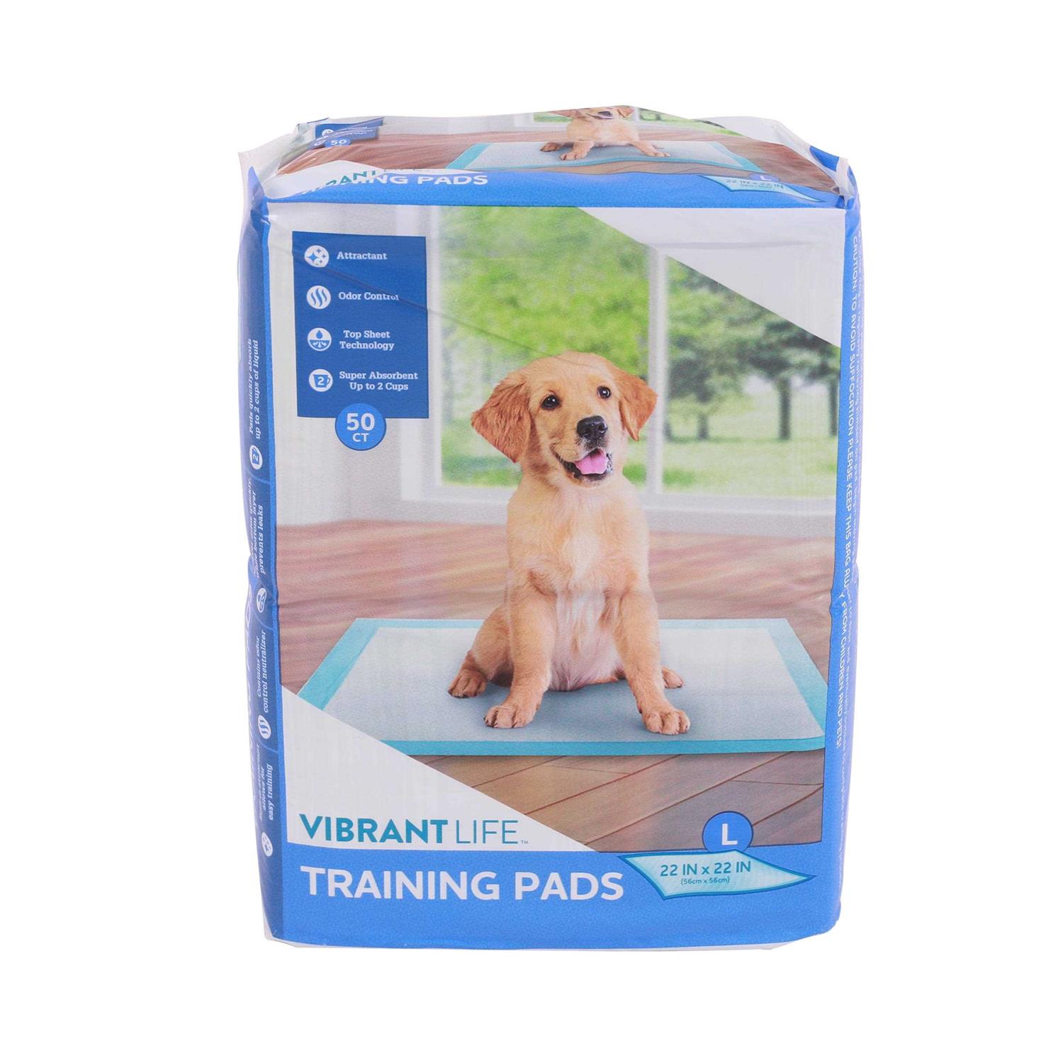 Vibrant Life Training Pads Dog & Puppy Pads
