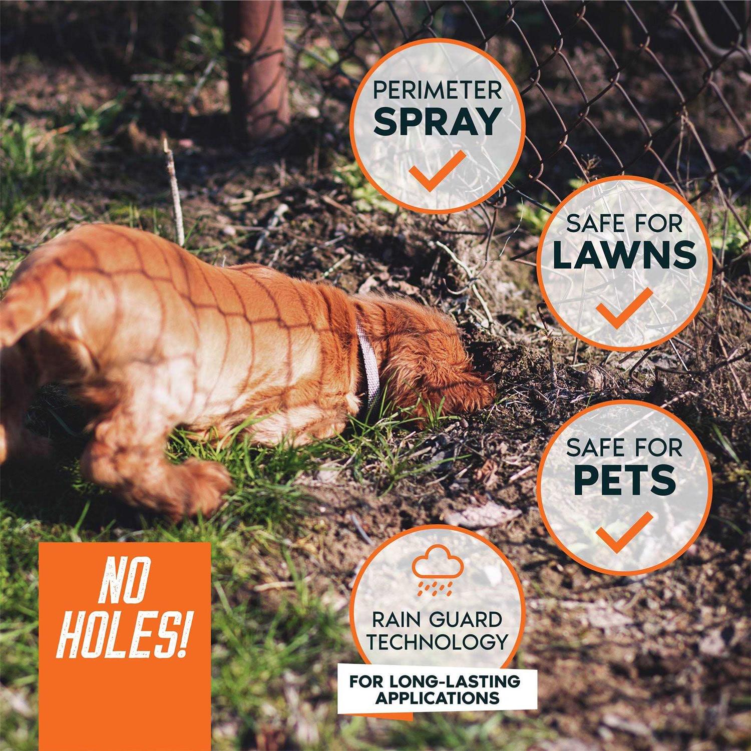 Alternative view of Zone No Holes! Digging Dog Prevention Spray Digging Digging