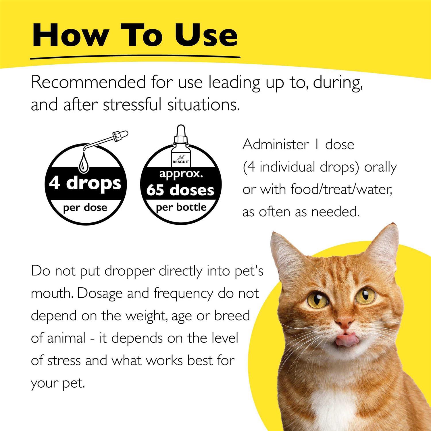 Alternative view of Bach Rescue Remedy PET Natural Calming Drops