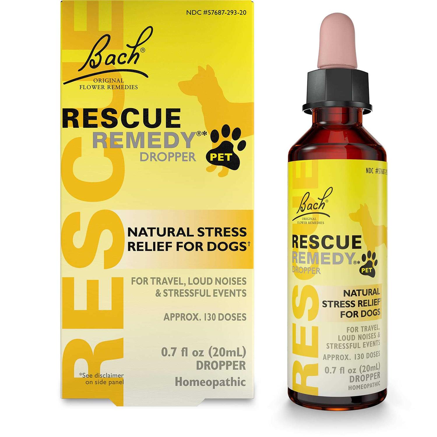 Bach Rescue Remedy PET Natural Calming Drops