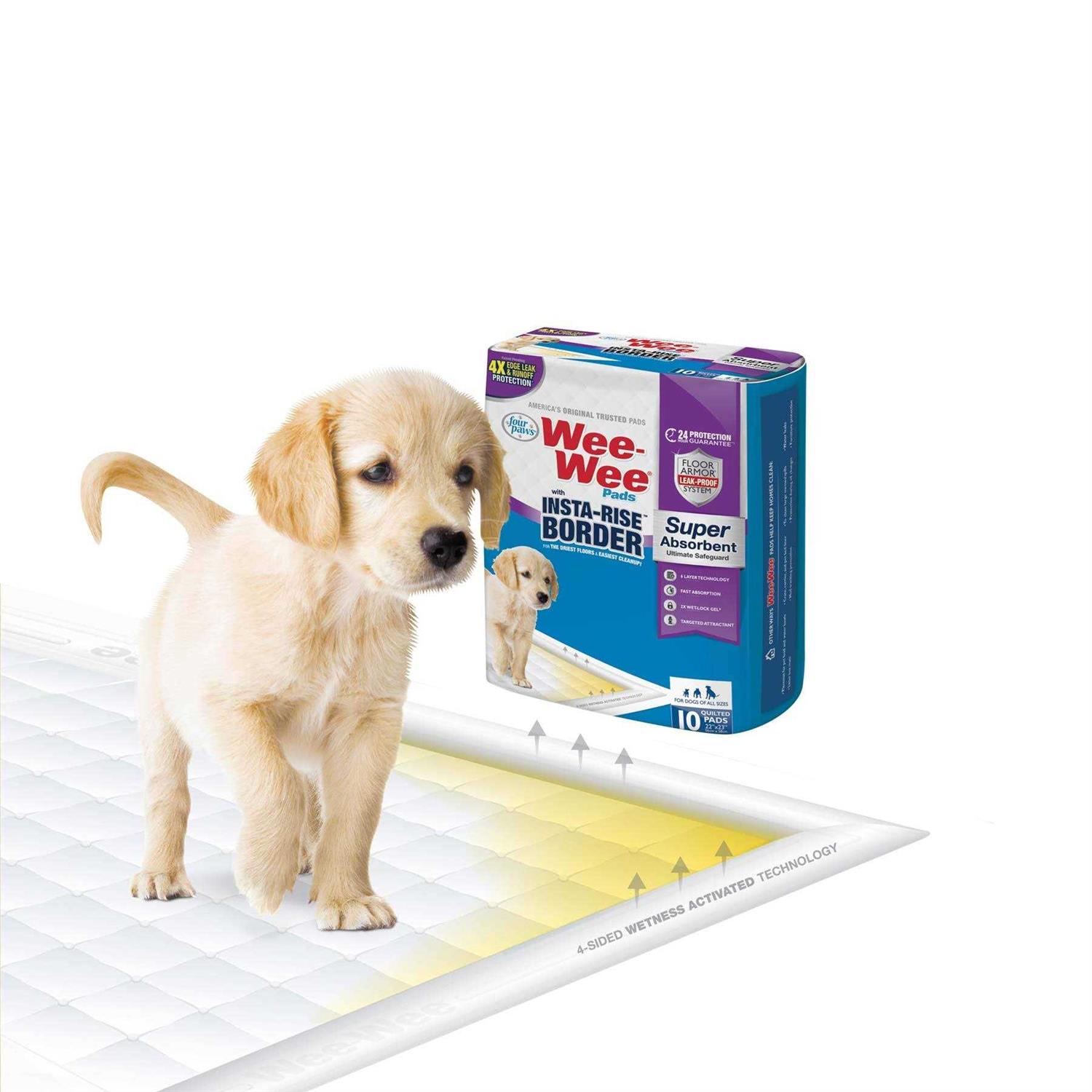 Alternative view of Four Paws Insta-Rise Border Wee-Wee Pads