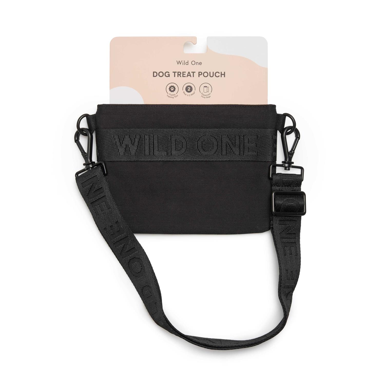 Wild One Cotton Dog Treat Pouch