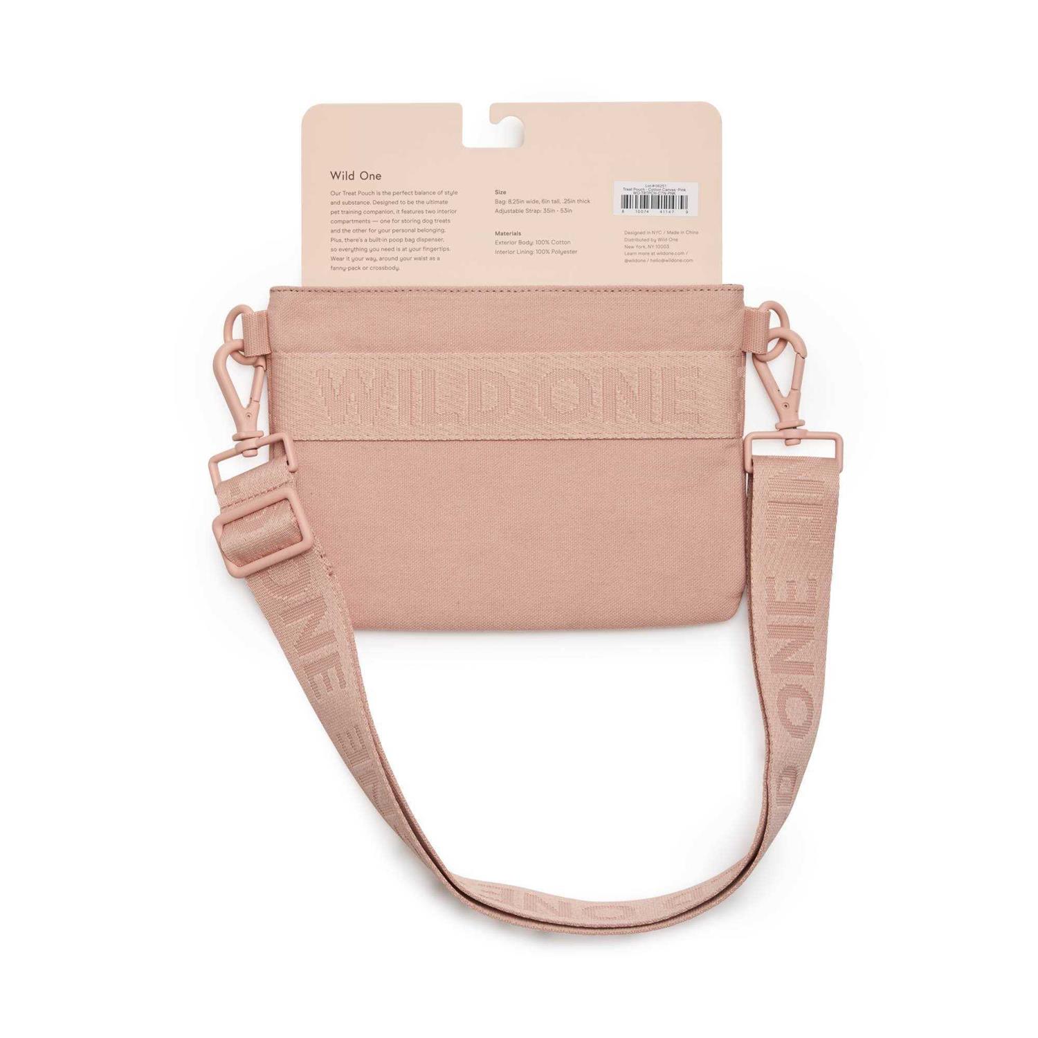 Alternative view of Wild One Cotton Dog Treat Pouch