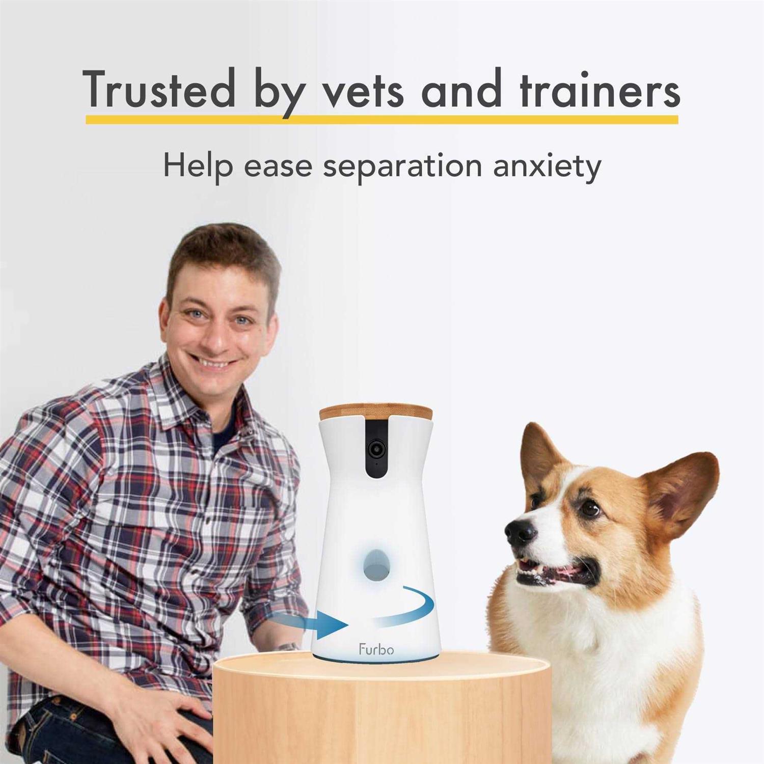 Alternative view of Furbo 360° Dog Camera w/Subscription Smart Camera Designed for Dogs