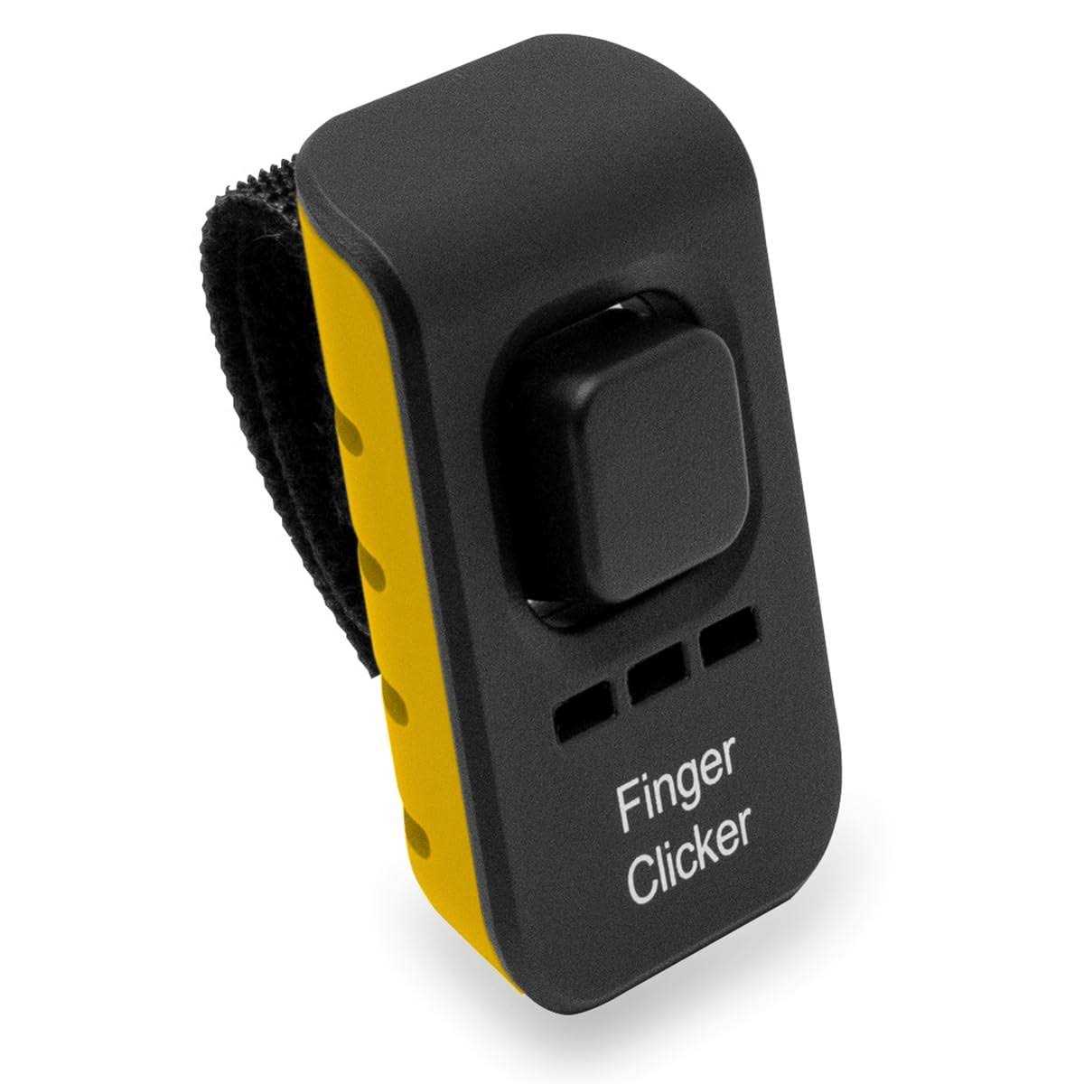 Educator Dog Training Finger Clicker with Audible Sound for Positive Reinforcement, Behavior and Obedience Pet Trainer