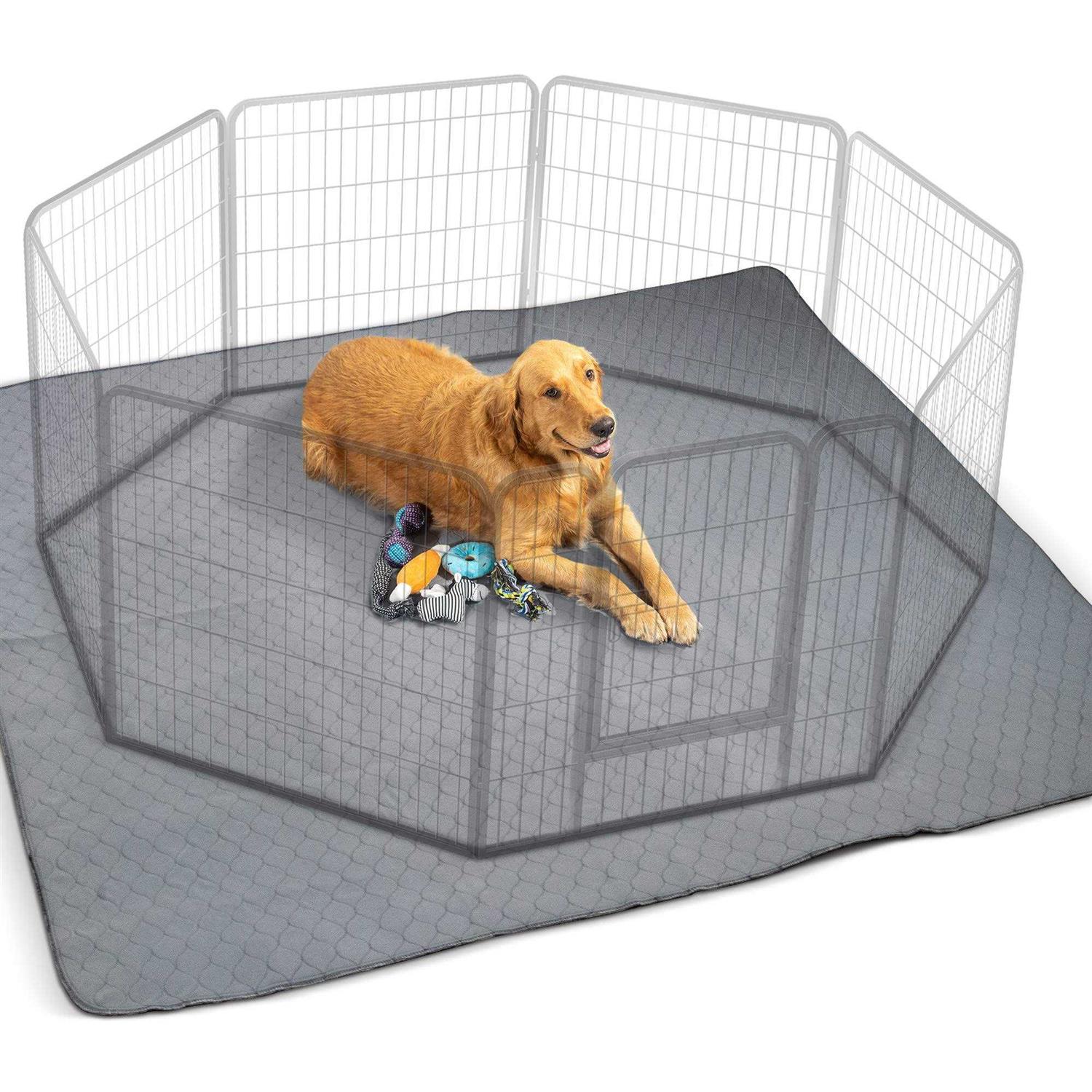 ZICOTO The Ultimate Easy to Clean XXL Puppy Whelping Pad 72x72 Our Washable Super Absorption Pee Pad is Perfect for Your Whelping Box Or