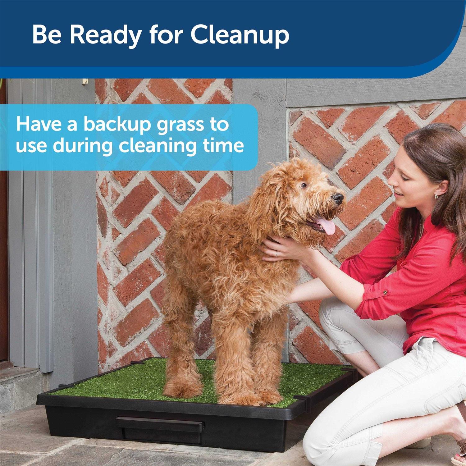 Alternative view of PetSafe Pet Loo Plush Replacement Grass
