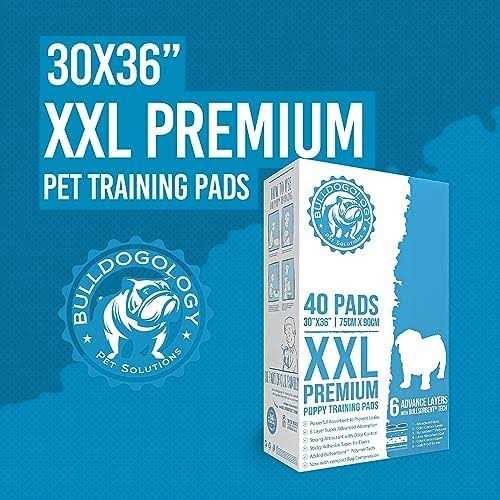 Alternative view of Bulldogology Puppy Pee Pads with Adhesive Sticky Tape Large Dog Pads