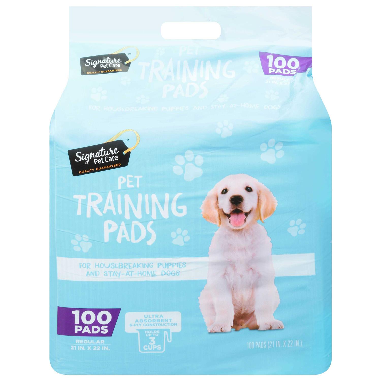 Signature Pet Care Training Pads Regular